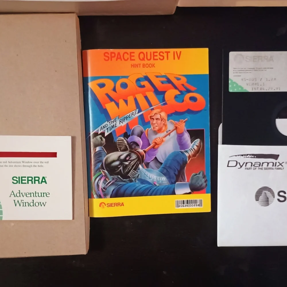 Space Quest IV Roger Wilco Game Set